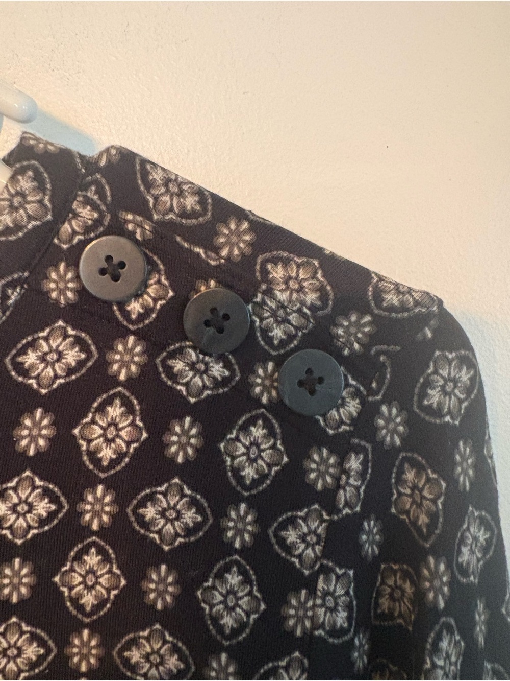 J. Jill Printed Long-Sleeve Top - Picture 3 of 5